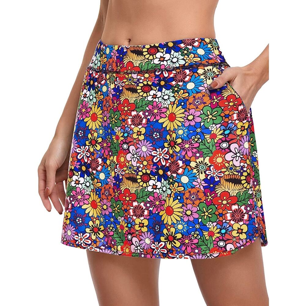 Chico’s Floral  Skort US size XL